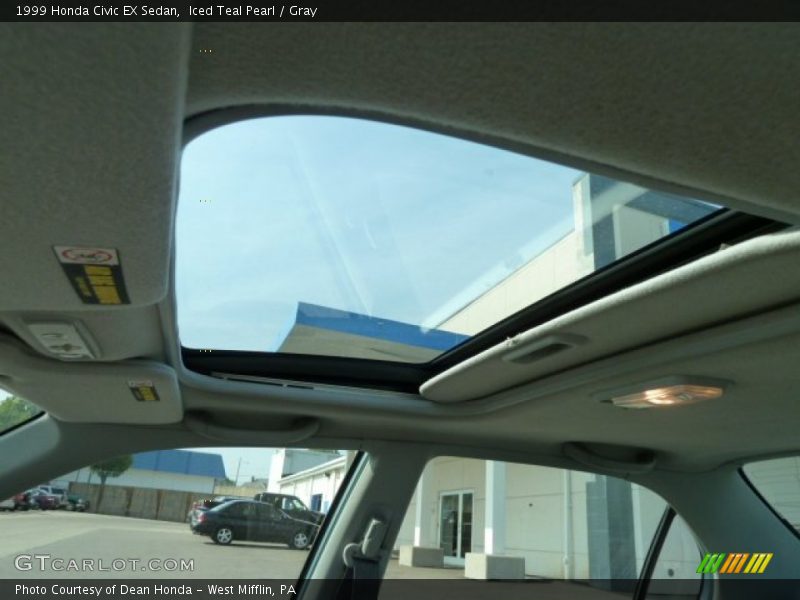 Sunroof of 1999 Civic EX Sedan
