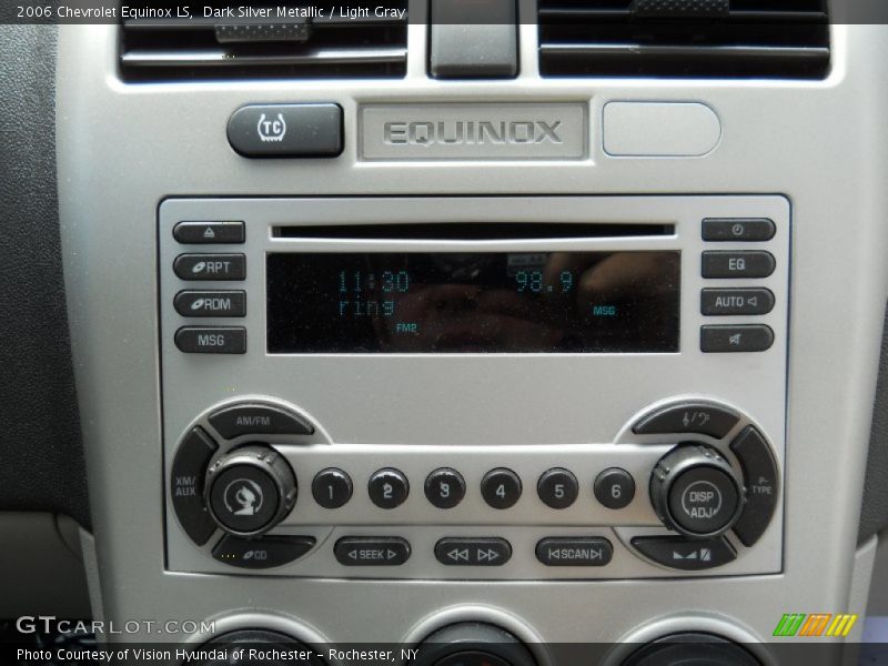 Dark Silver Metallic / Light Gray 2006 Chevrolet Equinox LS