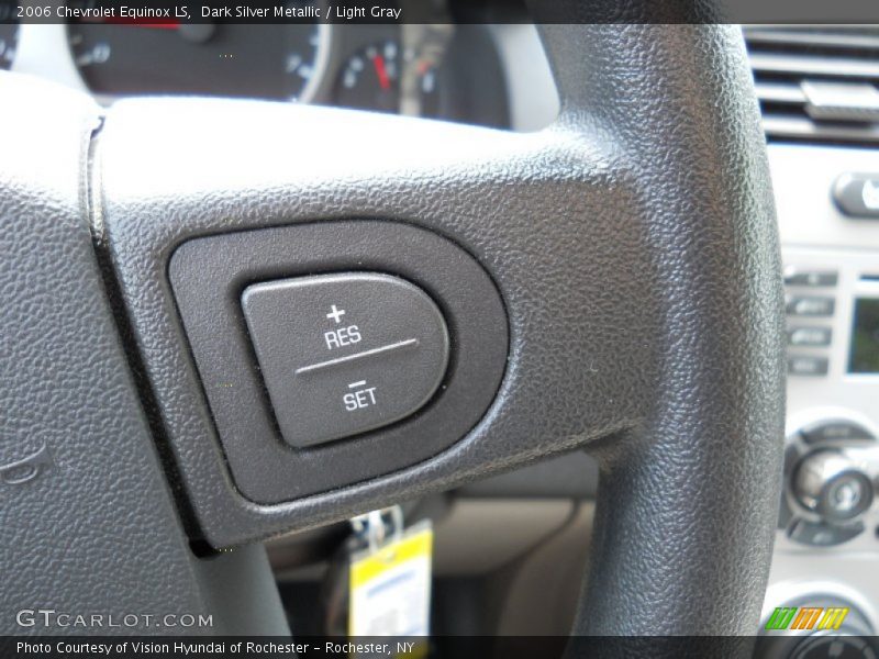 Dark Silver Metallic / Light Gray 2006 Chevrolet Equinox LS