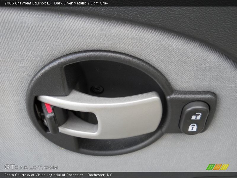 Dark Silver Metallic / Light Gray 2006 Chevrolet Equinox LS