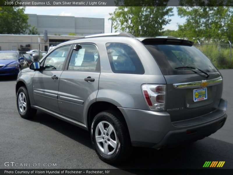 Dark Silver Metallic / Light Gray 2006 Chevrolet Equinox LS