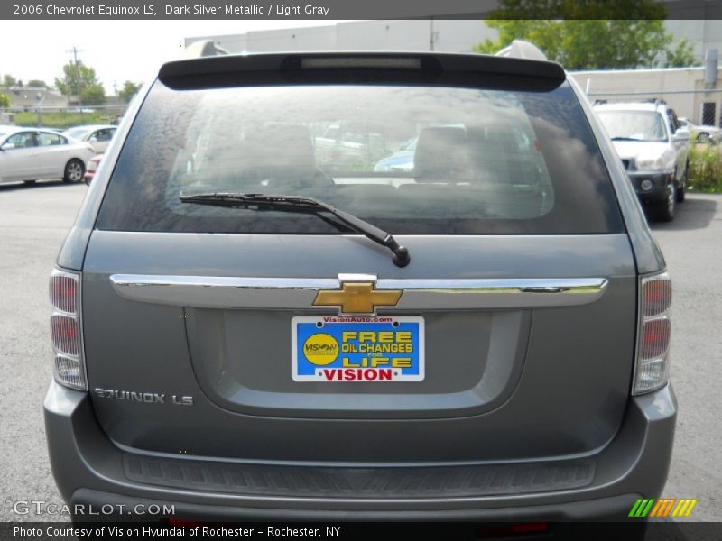 Dark Silver Metallic / Light Gray 2006 Chevrolet Equinox LS