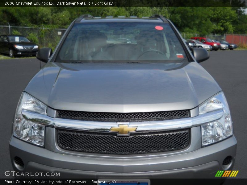 Dark Silver Metallic / Light Gray 2006 Chevrolet Equinox LS