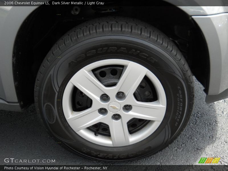 Dark Silver Metallic / Light Gray 2006 Chevrolet Equinox LS