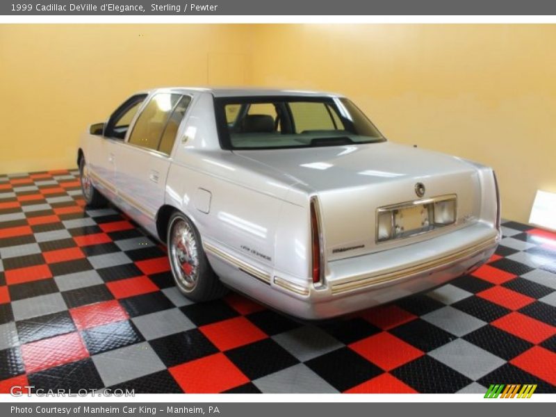 Sterling / Pewter 1999 Cadillac DeVille d'Elegance