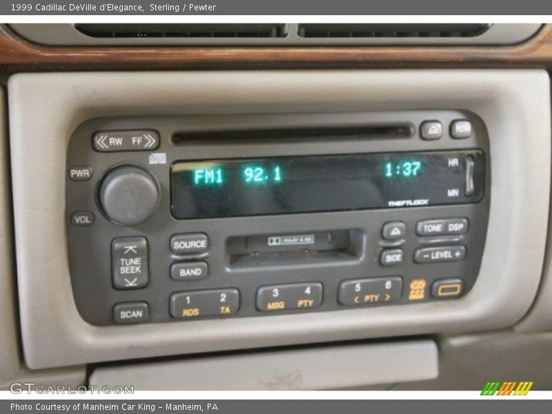 Controls of 1999 DeVille d'Elegance