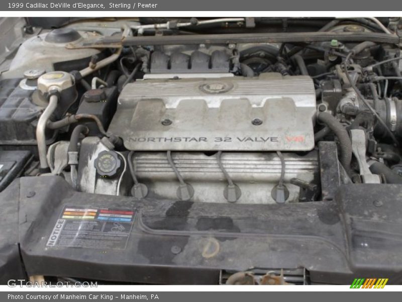  1999 DeVille d'Elegance Engine - 4.6L Northstar 32 Valve V8