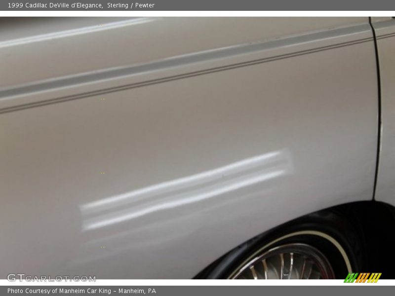 Sterling / Pewter 1999 Cadillac DeVille d'Elegance