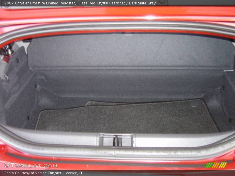 Blaze Red Crystal Pearlcoat / Dark Slate Gray 2007 Chrysler Crossfire Limited Roadster