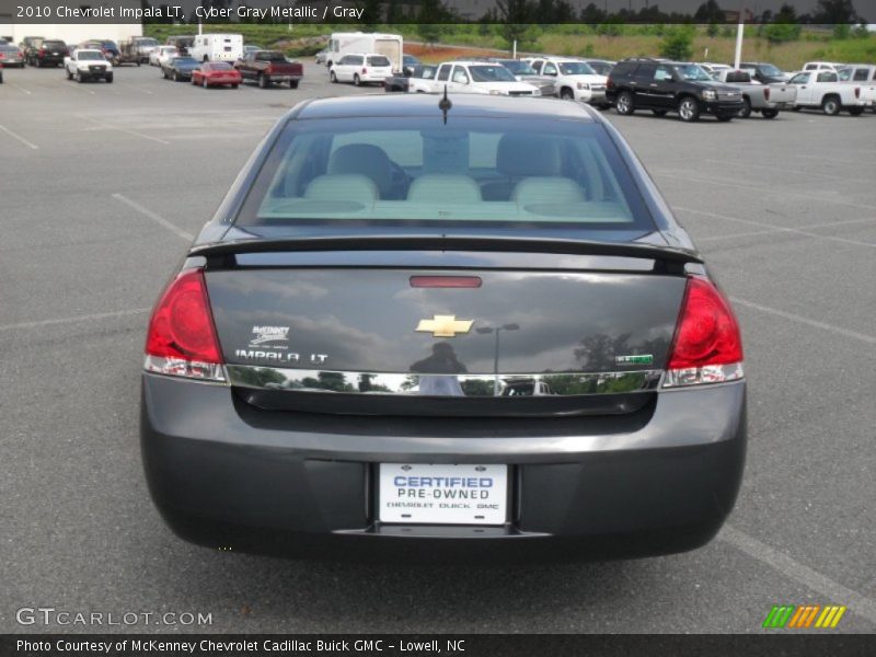 Cyber Gray Metallic / Gray 2010 Chevrolet Impala LT