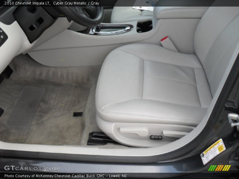Cyber Gray Metallic / Gray 2010 Chevrolet Impala LT