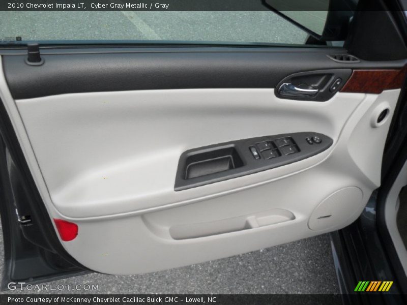 Cyber Gray Metallic / Gray 2010 Chevrolet Impala LT