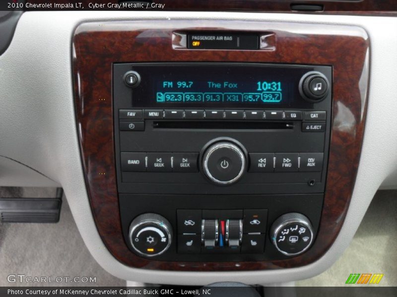 Cyber Gray Metallic / Gray 2010 Chevrolet Impala LT