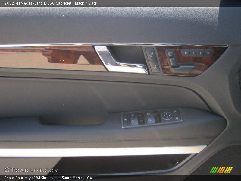 Black / Black 2012 Mercedes-Benz E 350 Cabriolet