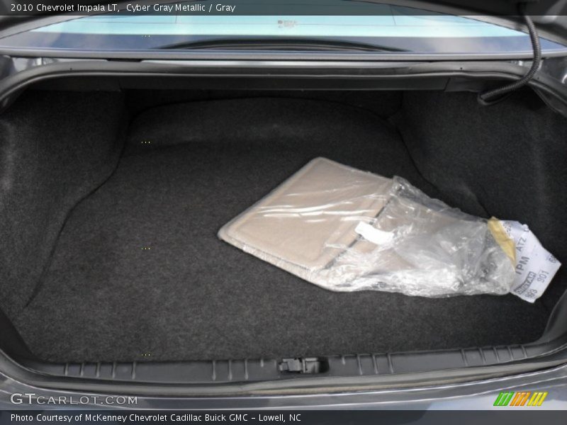 Cyber Gray Metallic / Gray 2010 Chevrolet Impala LT