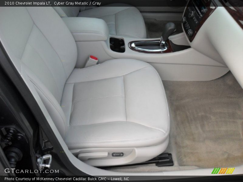 Cyber Gray Metallic / Gray 2010 Chevrolet Impala LT