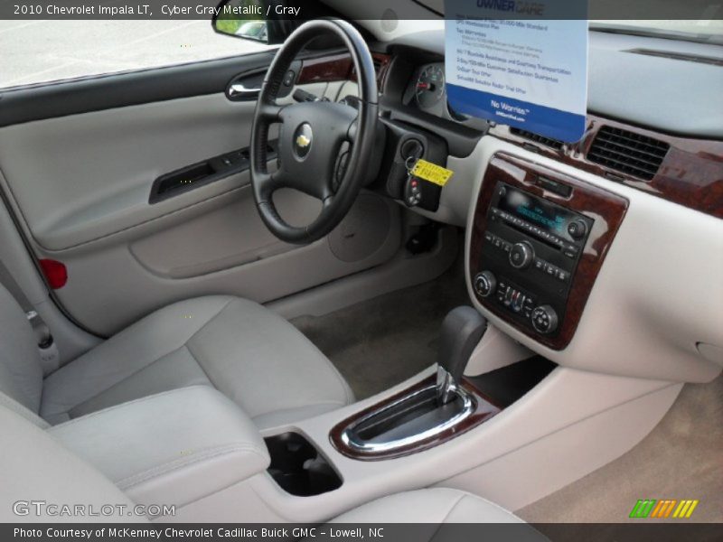 Cyber Gray Metallic / Gray 2010 Chevrolet Impala LT