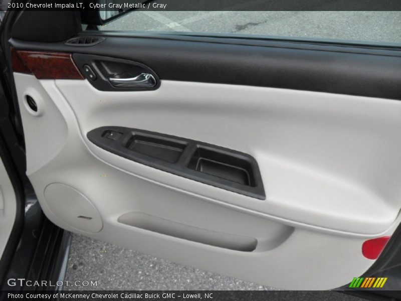 Cyber Gray Metallic / Gray 2010 Chevrolet Impala LT
