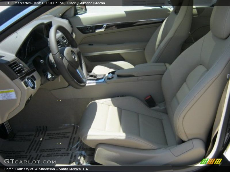 Black / Almond/Mocha 2012 Mercedes-Benz E 350 Coupe