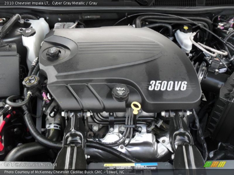 Cyber Gray Metallic / Gray 2010 Chevrolet Impala LT