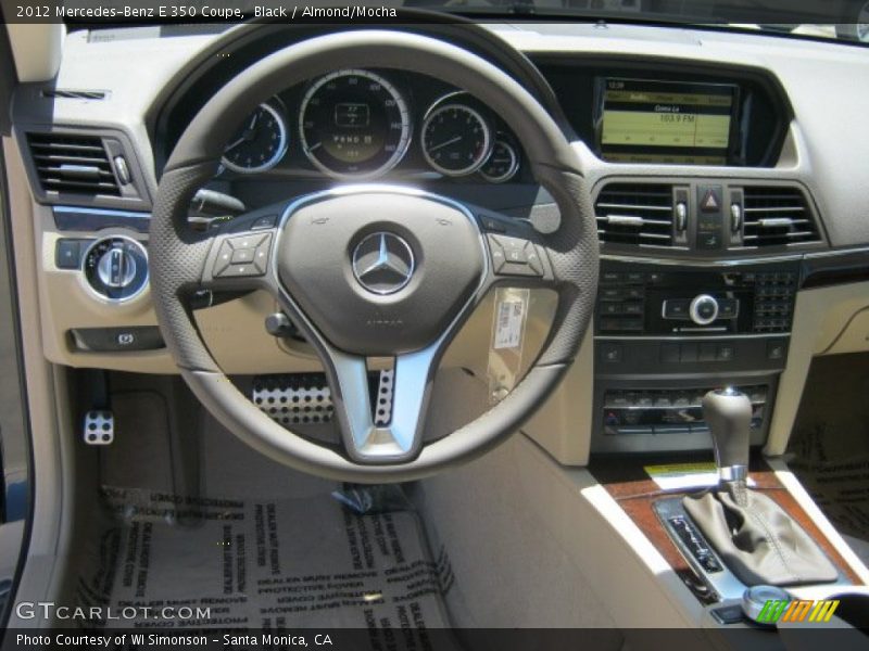 Dashboard of 2012 E 350 Coupe