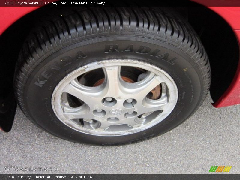  2003 Solara SE Coupe Wheel