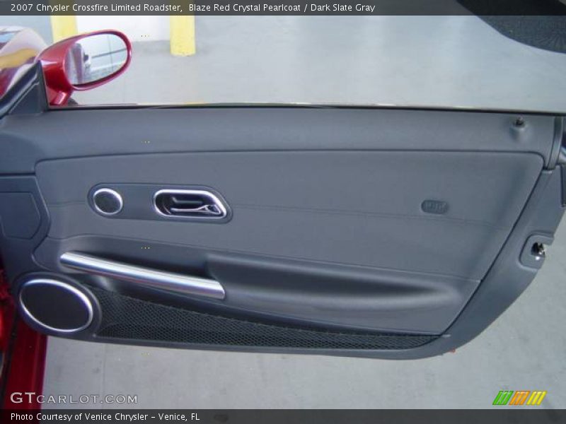 Blaze Red Crystal Pearlcoat / Dark Slate Gray 2007 Chrysler Crossfire Limited Roadster