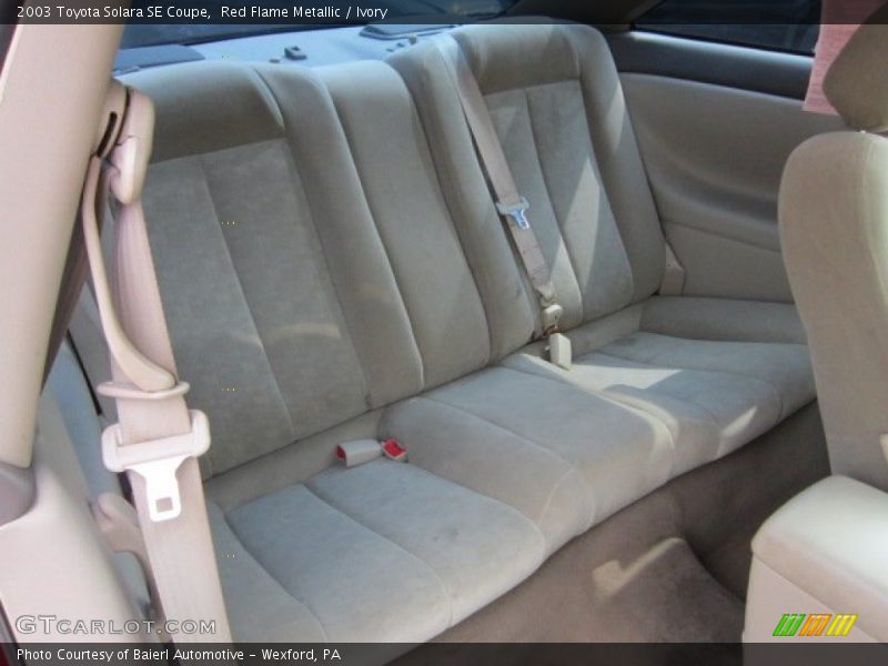  2003 Solara SE Coupe Ivory Interior