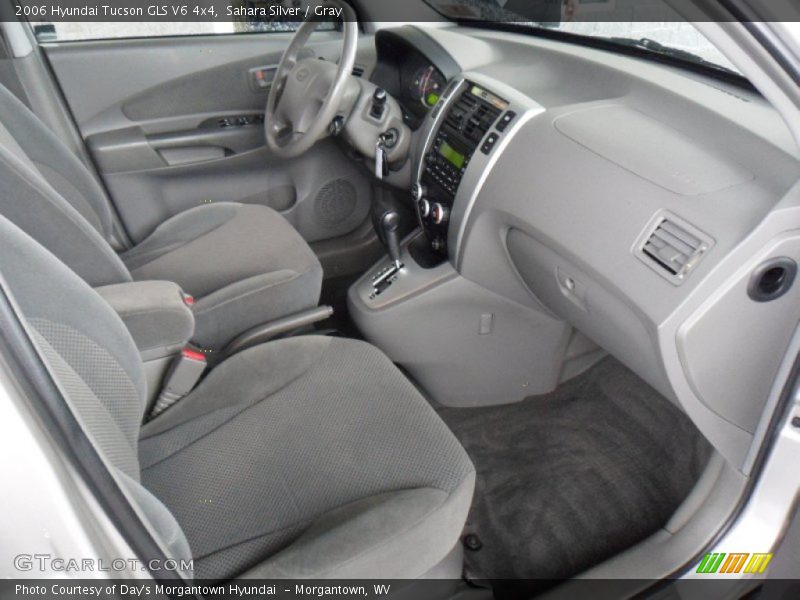  2006 Tucson GLS V6 4x4 Gray Interior