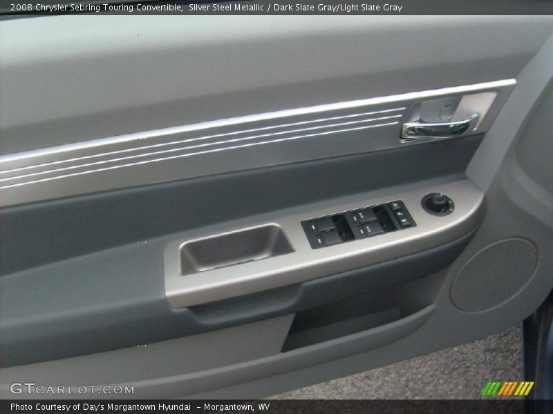 Silver Steel Metallic / Dark Slate Gray/Light Slate Gray 2008 Chrysler Sebring Touring Convertible