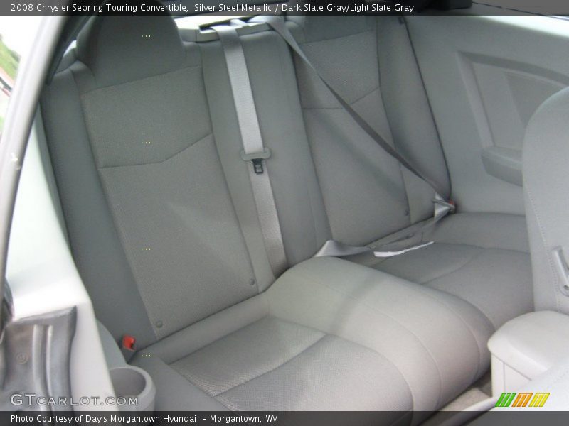 Silver Steel Metallic / Dark Slate Gray/Light Slate Gray 2008 Chrysler Sebring Touring Convertible