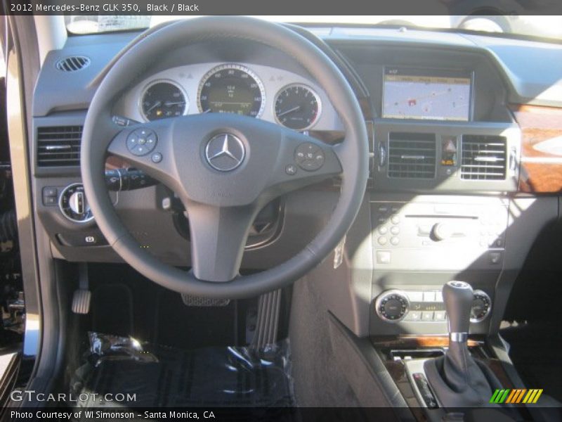 Black / Black 2012 Mercedes-Benz GLK 350
