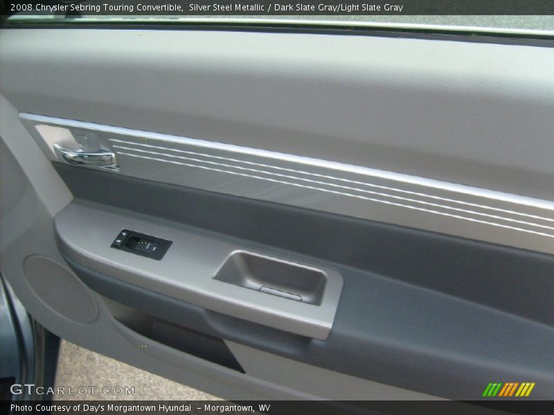 Silver Steel Metallic / Dark Slate Gray/Light Slate Gray 2008 Chrysler Sebring Touring Convertible