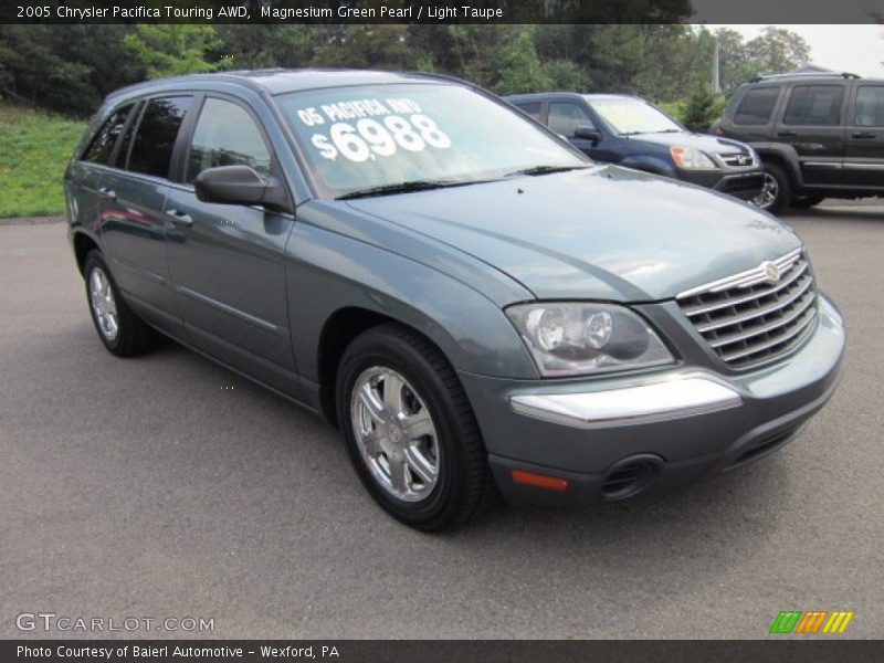 Magnesium Green Pearl / Light Taupe 2005 Chrysler Pacifica Touring AWD