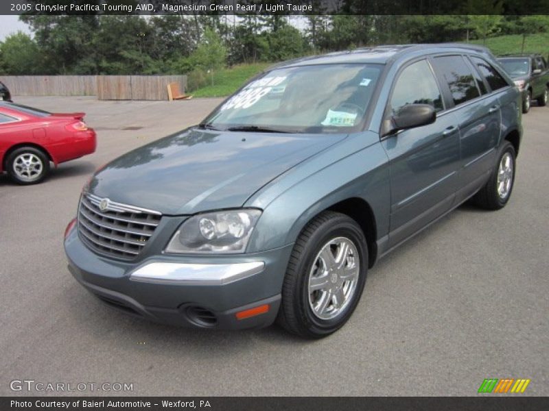 Magnesium Green Pearl / Light Taupe 2005 Chrysler Pacifica Touring AWD