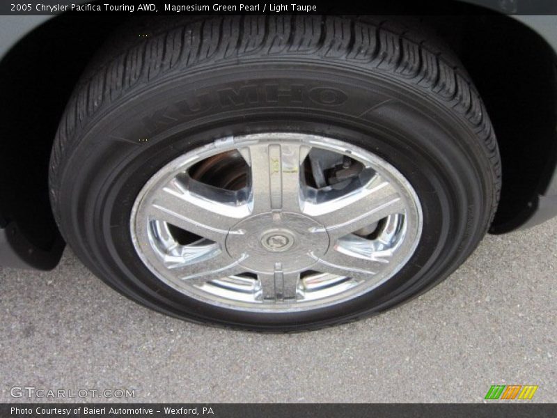 Magnesium Green Pearl / Light Taupe 2005 Chrysler Pacifica Touring AWD
