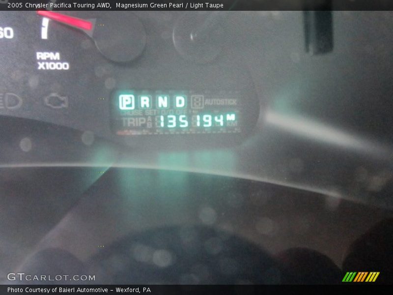 Magnesium Green Pearl / Light Taupe 2005 Chrysler Pacifica Touring AWD