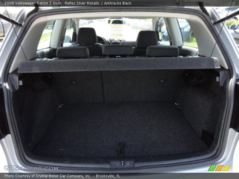 Reflex Silver Metallic / Anthracite Black 2008 Volkswagen Rabbit 2 Door