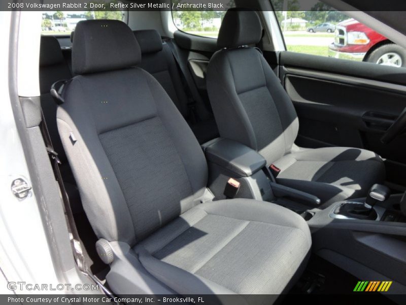 Reflex Silver Metallic / Anthracite Black 2008 Volkswagen Rabbit 2 Door