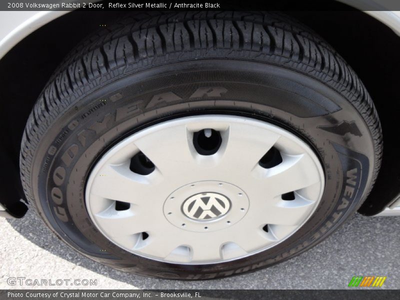 Reflex Silver Metallic / Anthracite Black 2008 Volkswagen Rabbit 2 Door