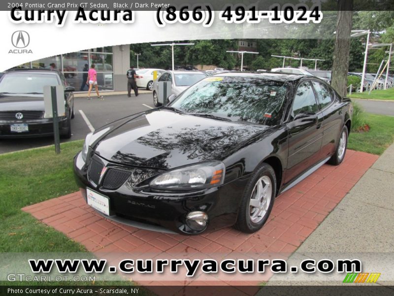Black / Dark Pewter 2004 Pontiac Grand Prix GT Sedan