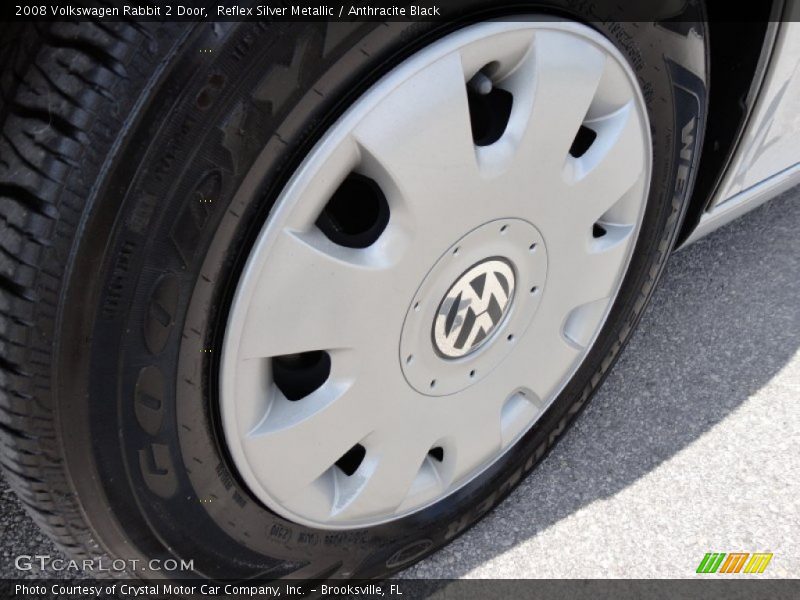 Reflex Silver Metallic / Anthracite Black 2008 Volkswagen Rabbit 2 Door