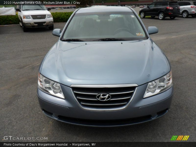 Medium Silver Blue / Gray 2010 Hyundai Sonata GLS
