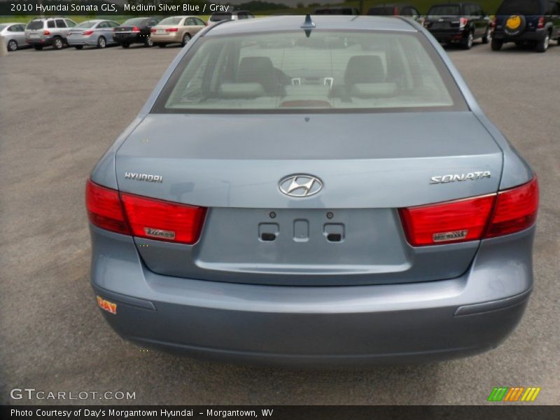 Medium Silver Blue / Gray 2010 Hyundai Sonata GLS