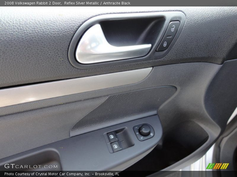 Reflex Silver Metallic / Anthracite Black 2008 Volkswagen Rabbit 2 Door
