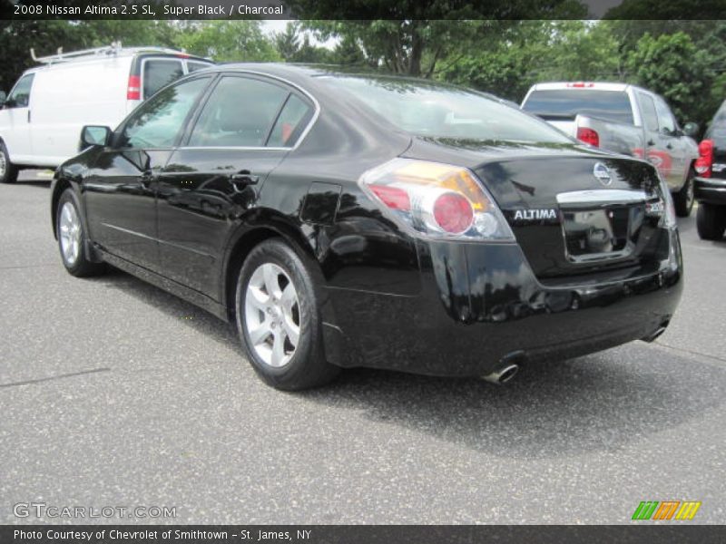 Super Black / Charcoal 2008 Nissan Altima 2.5 SL
