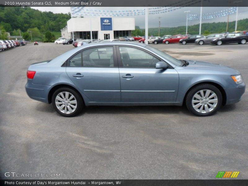 Medium Silver Blue / Gray 2010 Hyundai Sonata GLS