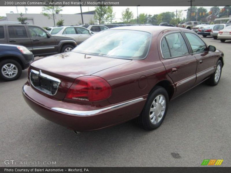  2000 Continental  Autumn Red Metallic