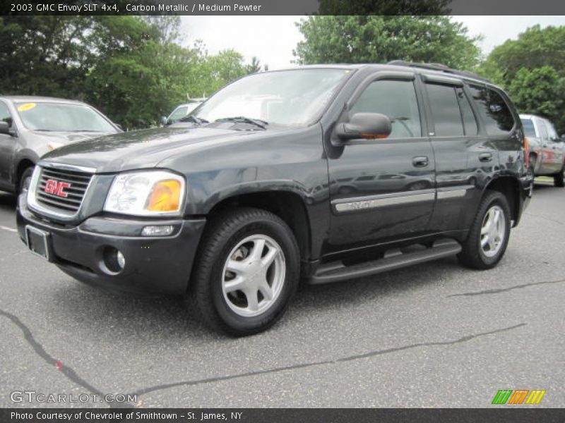 Carbon Metallic / Medium Pewter 2003 GMC Envoy SLT 4x4