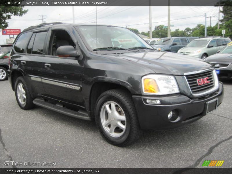 Carbon Metallic / Medium Pewter 2003 GMC Envoy SLT 4x4